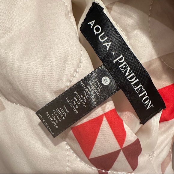 Pendleton x Aqua (Bloomingdale’s) Faux Shearling Reversible Coat - Picture 7 of 7